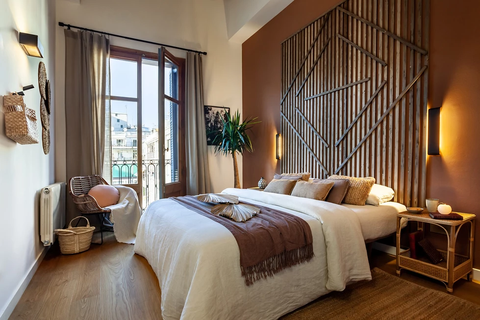 modern barcelona modern apartment mediterranean interiors interior desing indonesian decor etnic style barcelona decoración moderna decoración de interiores decoración contemporánea decoración bali decor spain decor barcelona interiors bali decor apartment bcn 