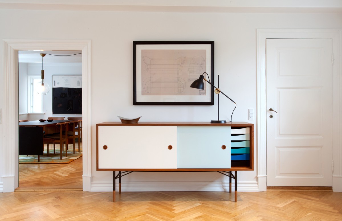 delikatissen teak credenza nordic scandinavian design Finn Juhl sideboard diseño nórdico diseño moderno diseño danés danish design credenza colores Finn Juhl aparador Finn Juhl aparador de teca 