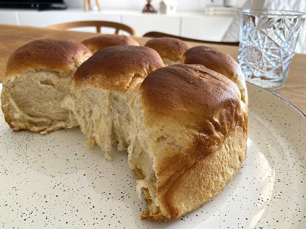 Pan de leche japonés ultratierno