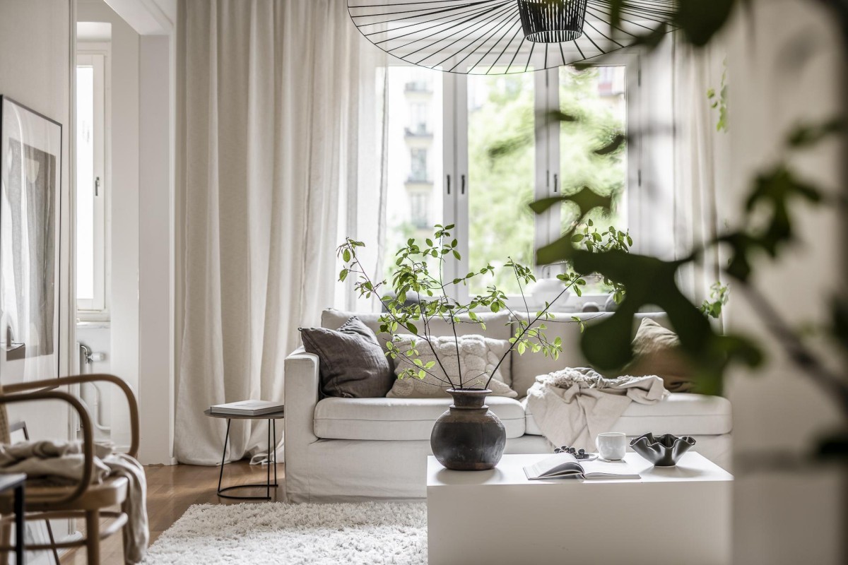 textiles decoración small home decor scandinavian beauty scandi cozy plantas decoración pisos pequeños decor deco calida 