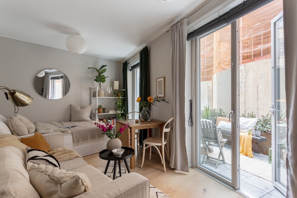 scandi style scandi student apartment piso estudiante minipisos miniapartment estudio de estudiantes apartamentos pequeños apartamento planta calle 