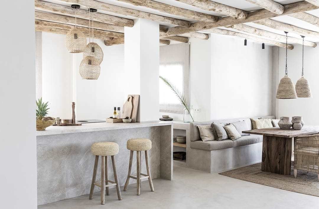 Mediterranean boho style interiores mediterráneos interior minimal etnic nordic mediterranean estilo nórdico estilo mediterráneo rústico estilo ibiza diseño interiores decoración interiores apartment reno apartamento moderno minimal 