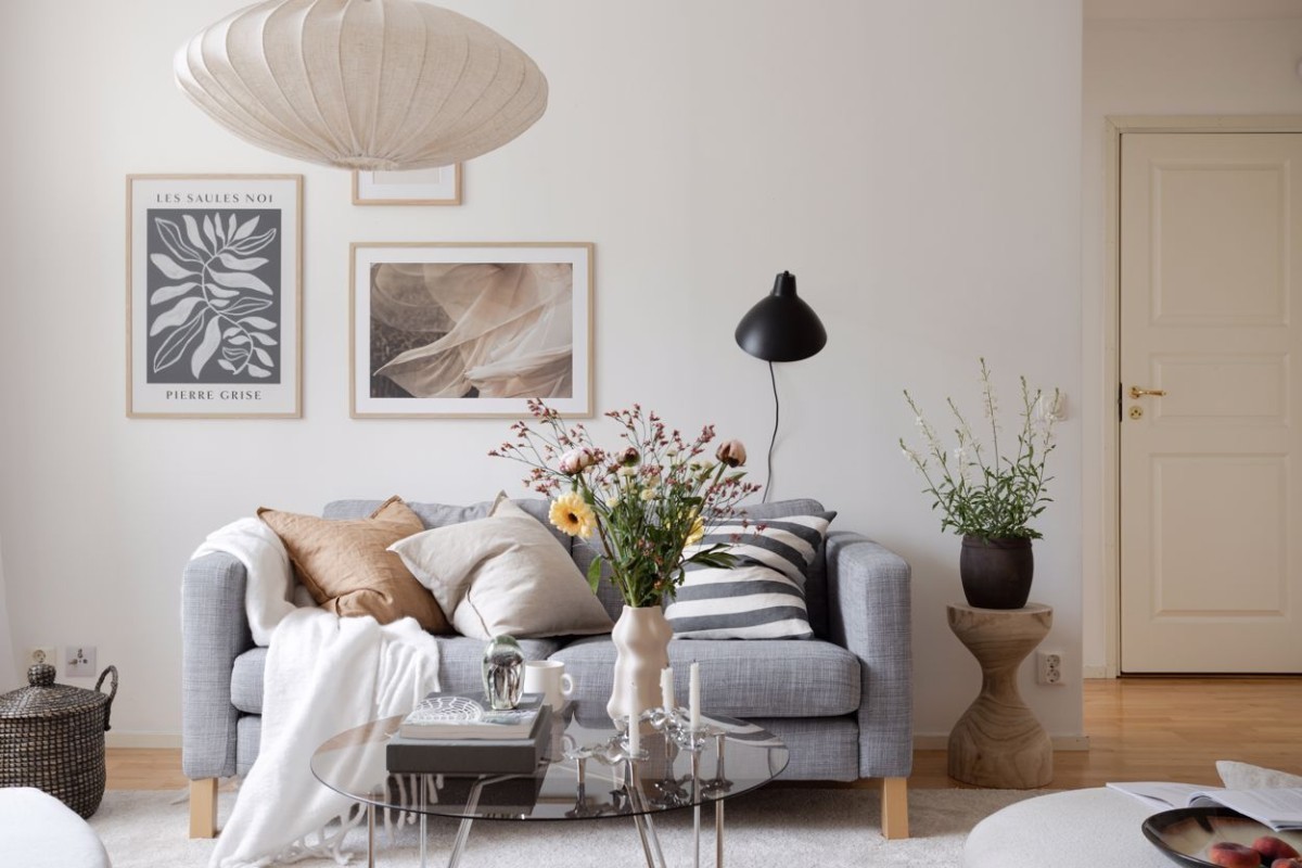 second hand apartment scandinavian style scandi style scandi decor nordic style estilo nórdico estilo escandinavo decorar salón nórdico decoración en blanco decoración de interiores apartamento de segunda mano 
