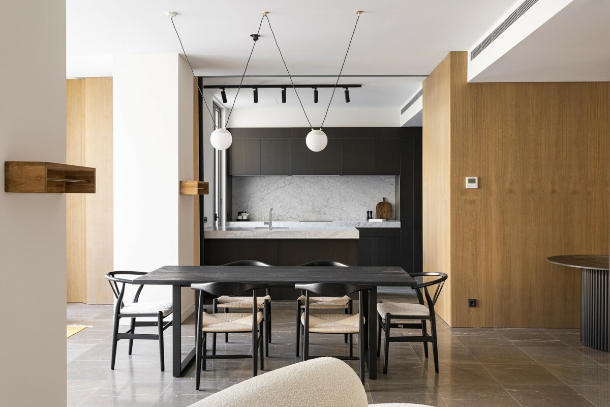 scandi minimal nordico minimalista modern apartment minimalismo luxury home distribución diáfana distribución apartamento grande distribución abierta Barcelona apartments apartamento minimalista 