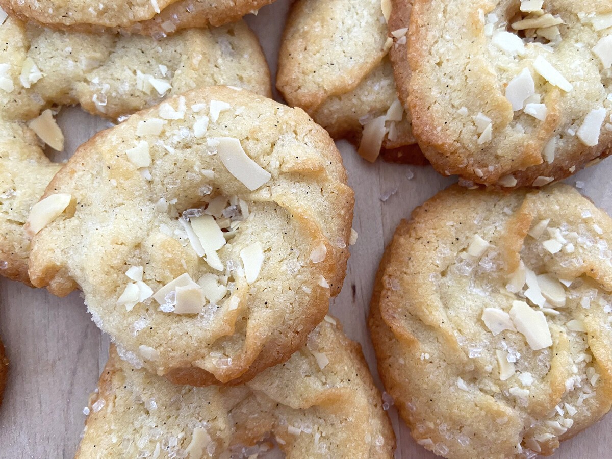 Con aroma de vainilla - Recetas de repostería: Galletas de la