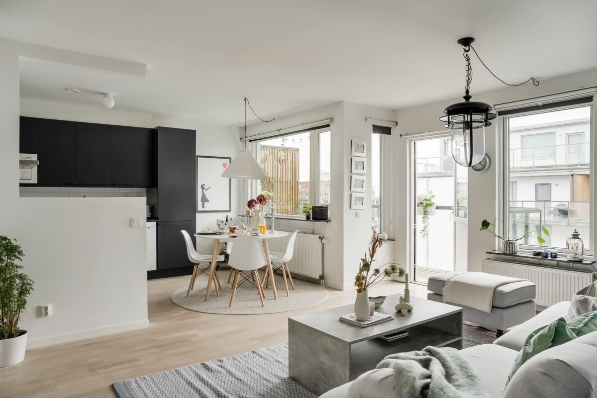tiny scandinavian penthouse scandinavian style scandi home design scandi decor distribución pequeño ático diseño hogar escandinavo decoración pisos pequeños decoración nordica 
