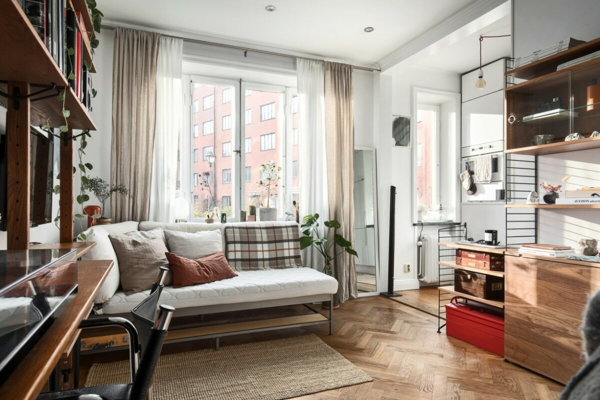 tiny scandi apartment student apartment decor scandi decor scandi cozy piso de estudiantes estilo nórdico decoración minipisos decoración estudio 