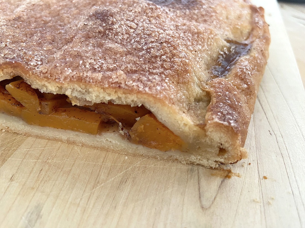 tarta de calabaza recetas delikatissen Pumpkin Tart pumpkin empanada Pumpkin dessert postres delikatissen postre de calabaza Pastillo de calabaza empanadico de calabaza empanada de calabaza 