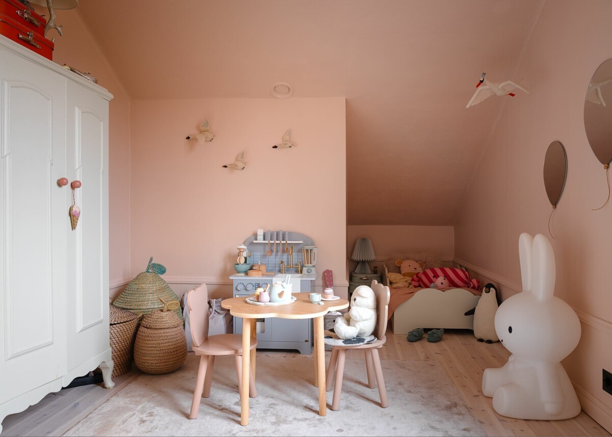 delikatissen scandinavian style scandi cute pinturas modernas interior pintura paredes habitación infantil decoración girls room decor estilo nórdico estilo escandinavo decoración techos y paredes decoración rosa decoración de interiores 