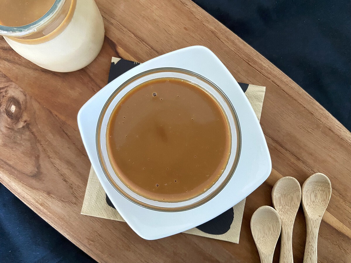 recetas delikatissen pudding dessert pudding de dulce de leche postres individules postres delikatissen postres de vasito panna cotta dulce de leche 