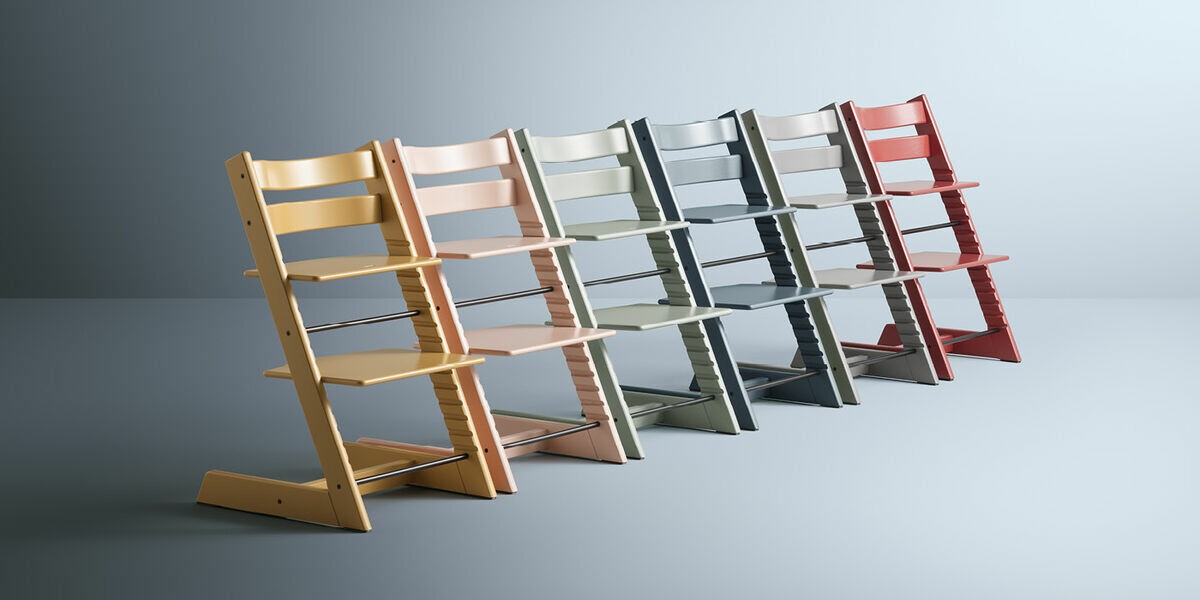 Tripp Trapp® silla multifuncional Silla de Stokke muebles para niños mobiliario infantil minimalismo diseño nórdico diseño icónico diseño holandés diseño contemporáneo diseño atemporal desarrollo saludable decoración elegante artesanía 