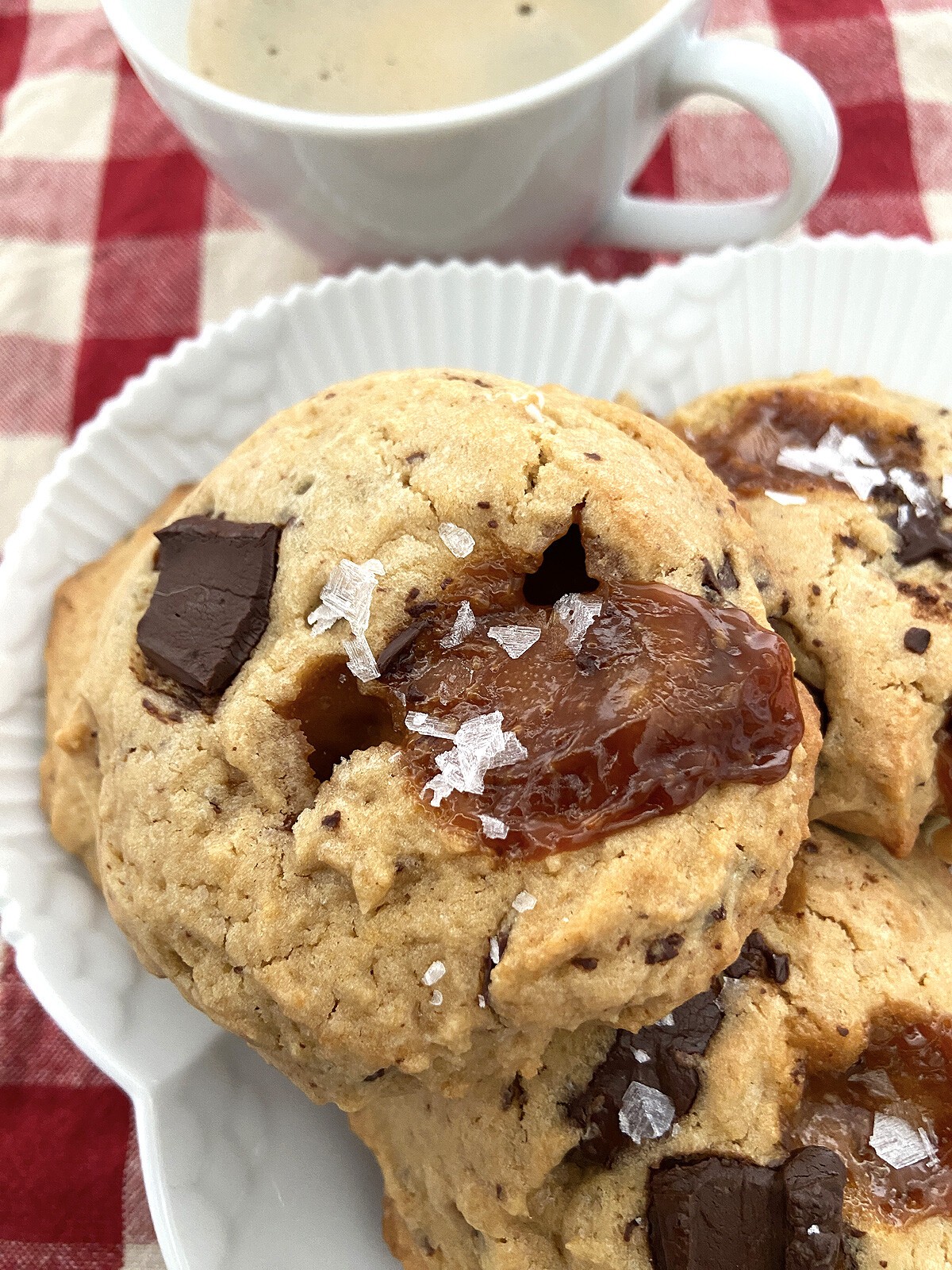 toffe recetas delikatissen home made galletas foodie dessert cookie dough Chocolate toffe cookies chocolate lover chocolate cookies chocolate chip cookie chocolate caramel baking 