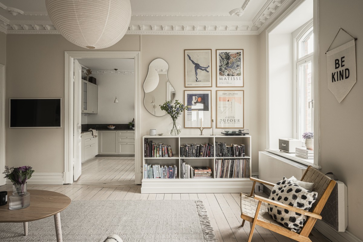 tendencias en decoración scandi style scandi colors paleta de colores interiorismo hygge greige estilo nórdico espacios acogedores diseño de interiores decoración en greige colores nórdicos colores neutros beige gris armonía en el hogar apartamento sueco 