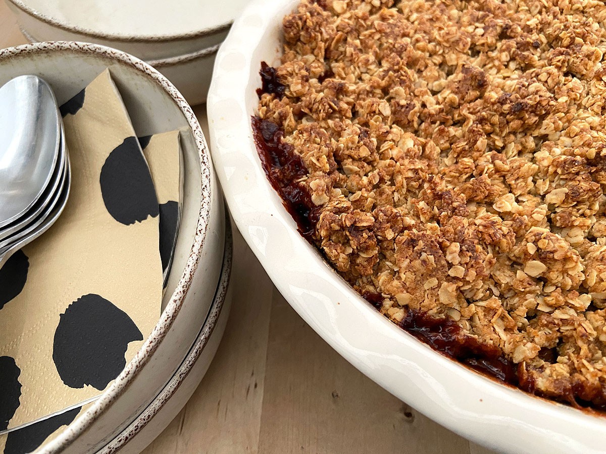 recetas delikatissen postres sencillos postres rápidos postres delikatissen postre facil manzana easy apple crisp crumble crumble manzana crujiente de manzana crujiente avena y manzana apple crumble Apple crisp 