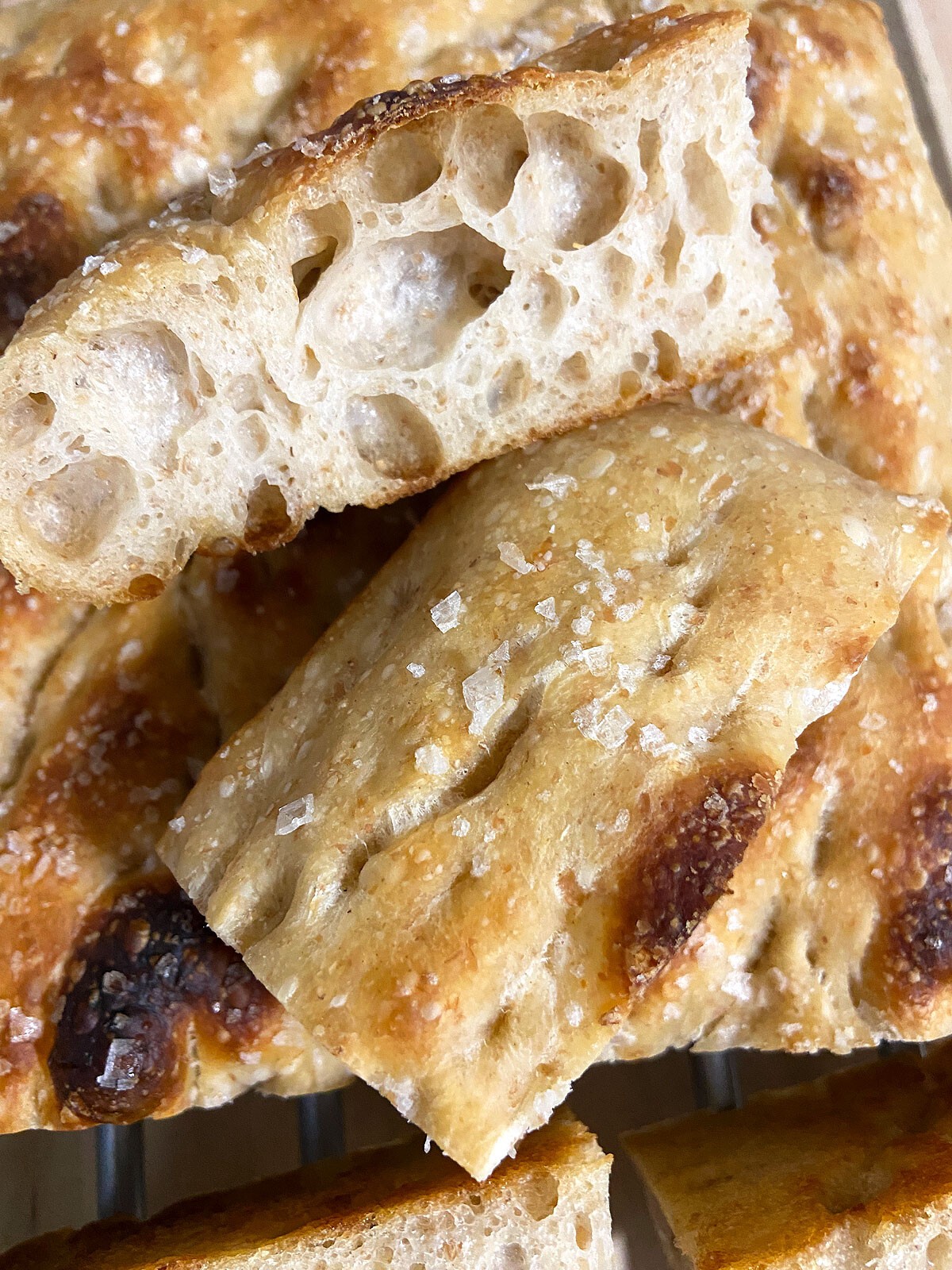 recetas delikatissen postres delikatissen pan masa madre pan larga fermentación pan italiano pan delikatissen pan casero focaccia masa madre focaccia integral focaccia casera 