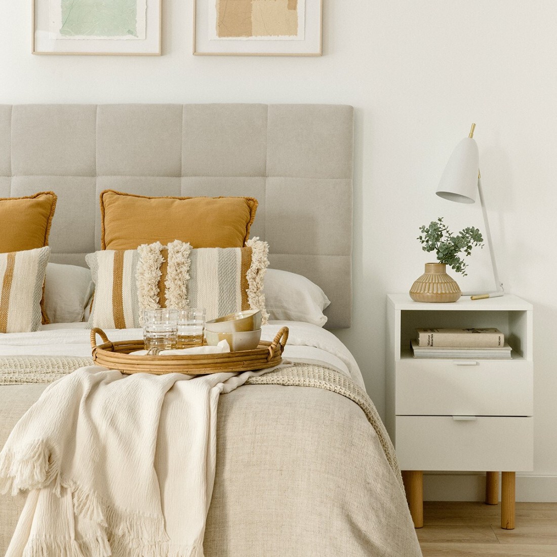 transformar dormitorio. renovar dormitorio kenay home interiorismo dormitorio ideas decoración dormitorio barato decoración económica decoración dormitorio cabeceros tapizados cabecero cama 